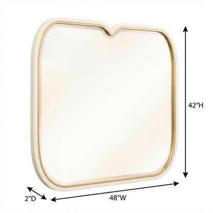 Scotts Square Wall Mirror - Light Champagne