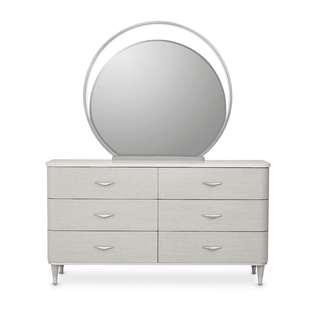 Eclipse Dresser with Mirror - Moonlight