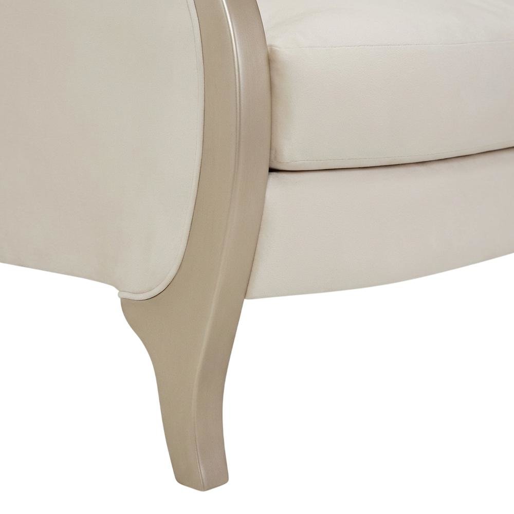 Malibu Crest Loveseat - Cloud White/Chardonnay