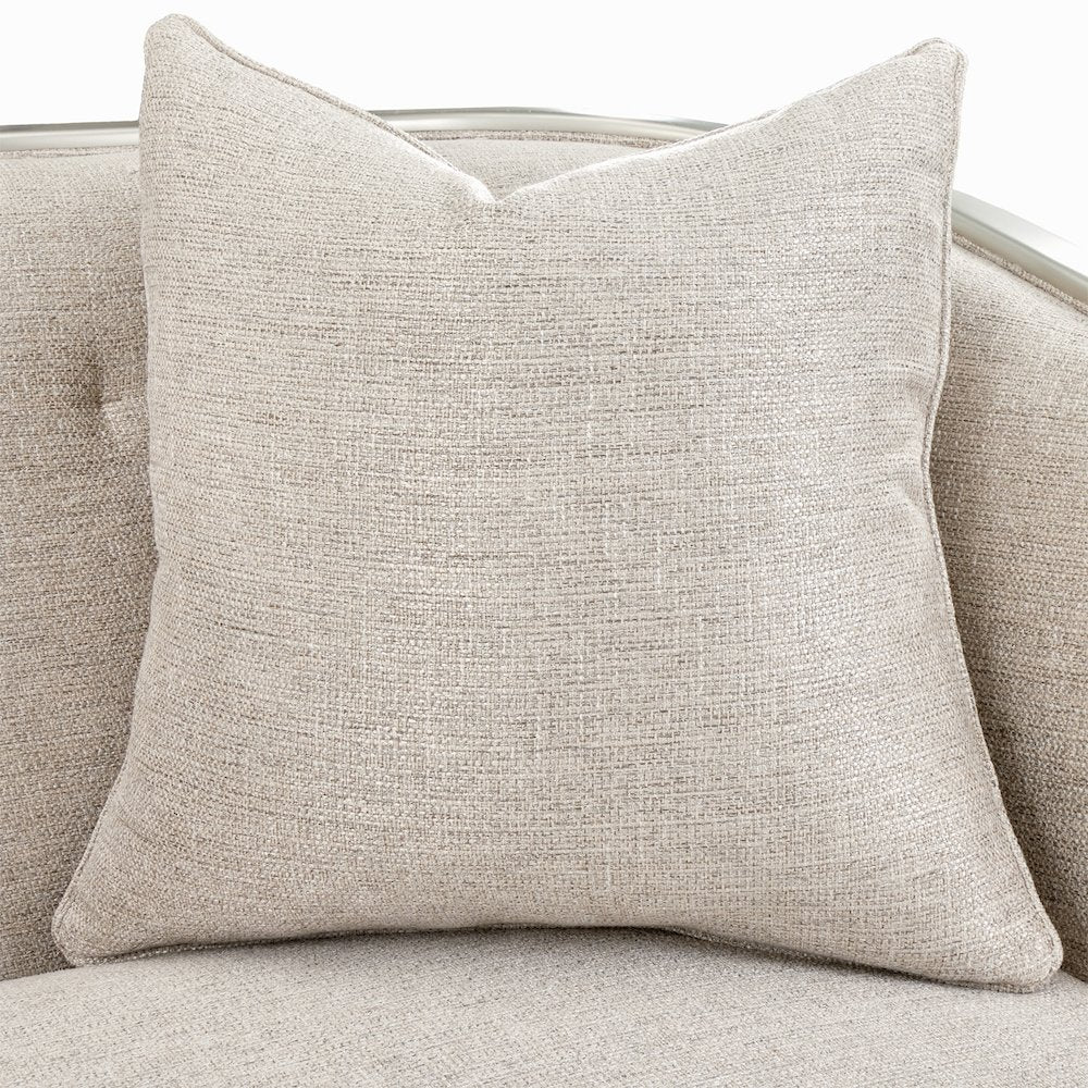 Camden Court Sofa - Flax/Platinum