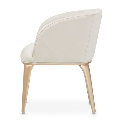 Malibu Crest Vanity Chair - Chardonnay