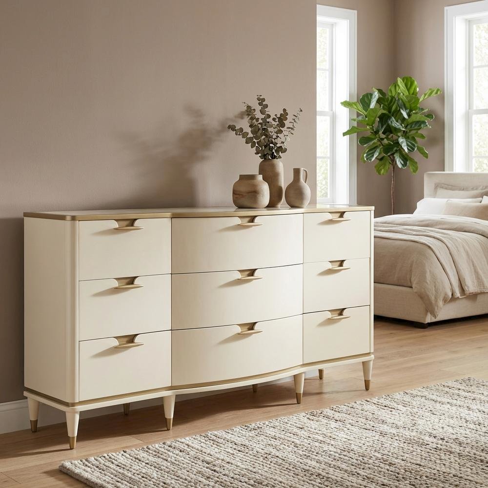 La Terrazza Dresser - Creamy Pearl
