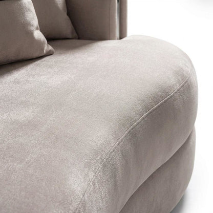 Carmela Sofa - Zinc/Silver