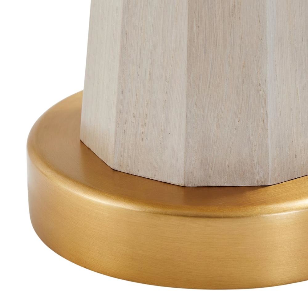 St. Charles Chairside Table - Dove Gray