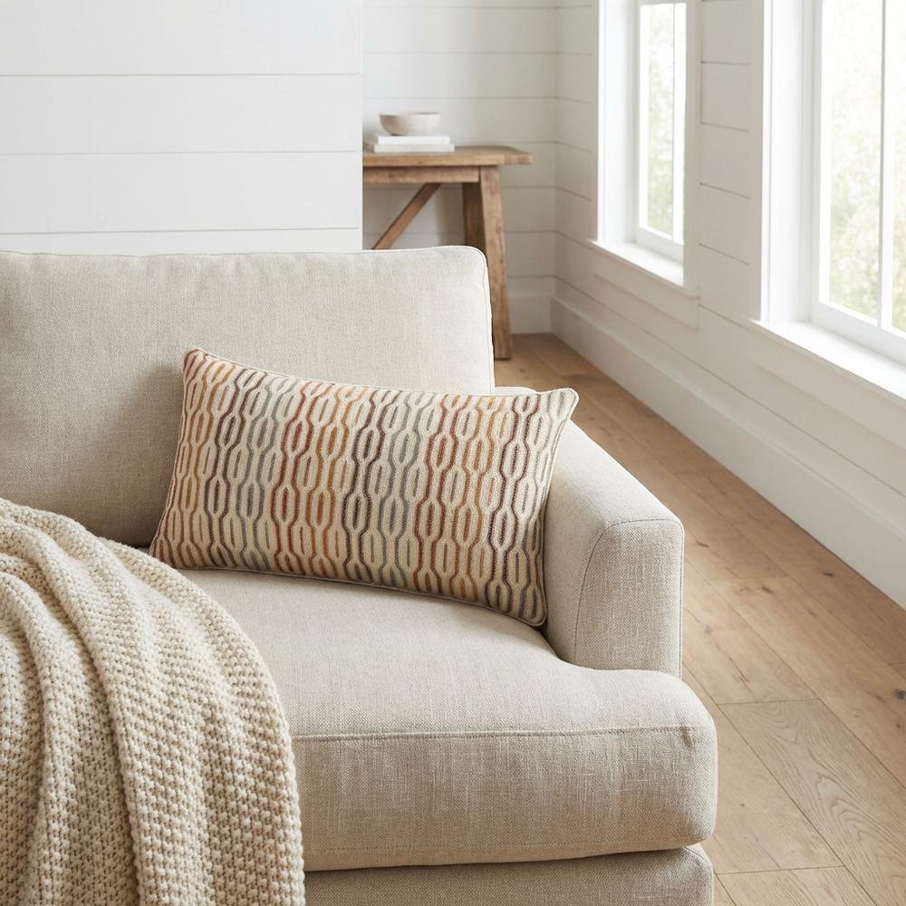 Sundance Ashbury 13" x 24" Oblong Pillow, Set of 2 - Autumn/Natural
