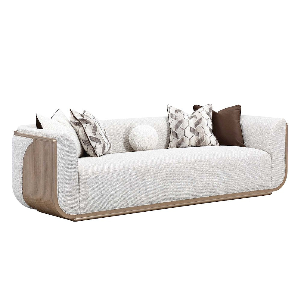West Kensington Sofa - Buff/Seal Salt Caramel