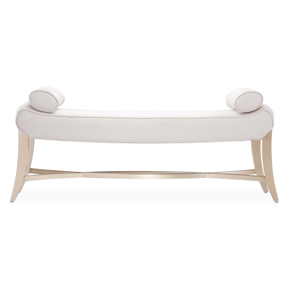 Malibu Crest Bed Bench - Chardonnay