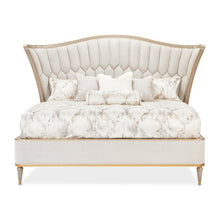 St. Charles Eastern King Upholstered Bed - Dove Gray