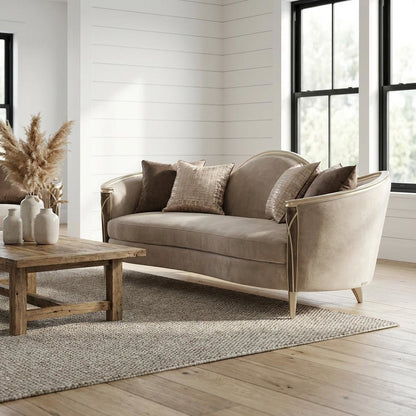 Villa Cherie Sofa - Porcini/Hazelnut