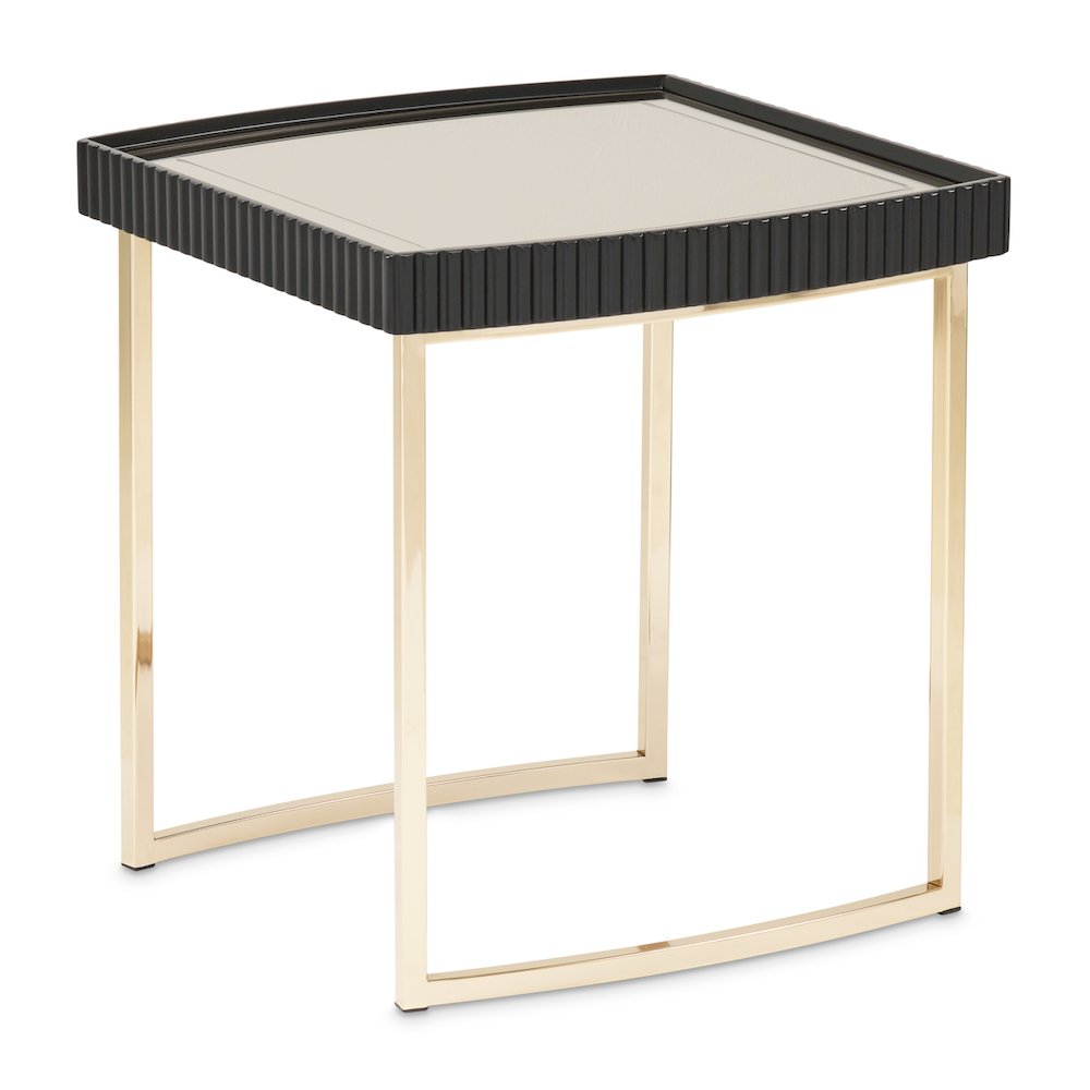 Lisbon Side Table - Silken Matte Black