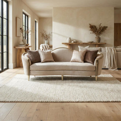Villa Cherie Sofa - Porcini/Hazelnut