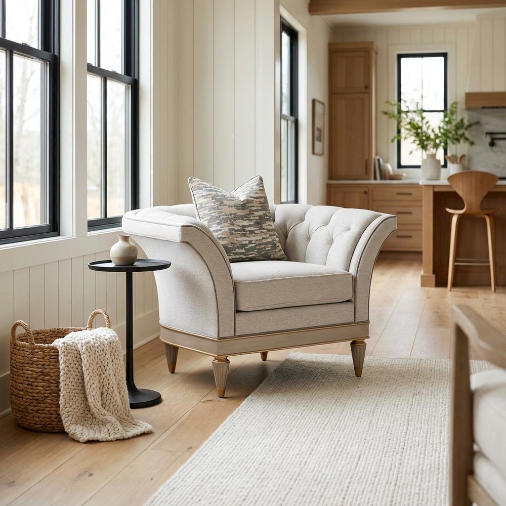 St. Charles Matching Chair - Dove Gray