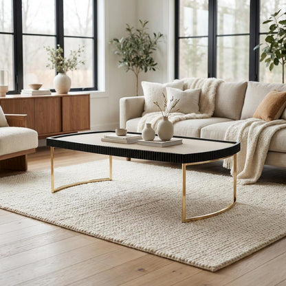 Lisbon Cocktail Table - Silken Matte Black