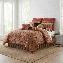 Lafayette 13-Piece King Comforter Set - Red