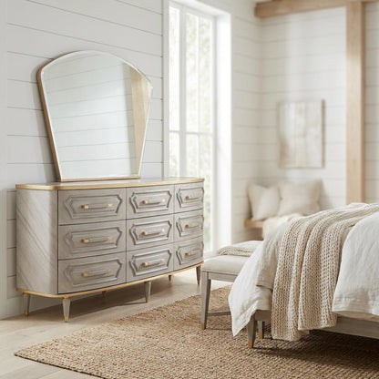 St. Charles Dresser & Mirror Dove Gray
