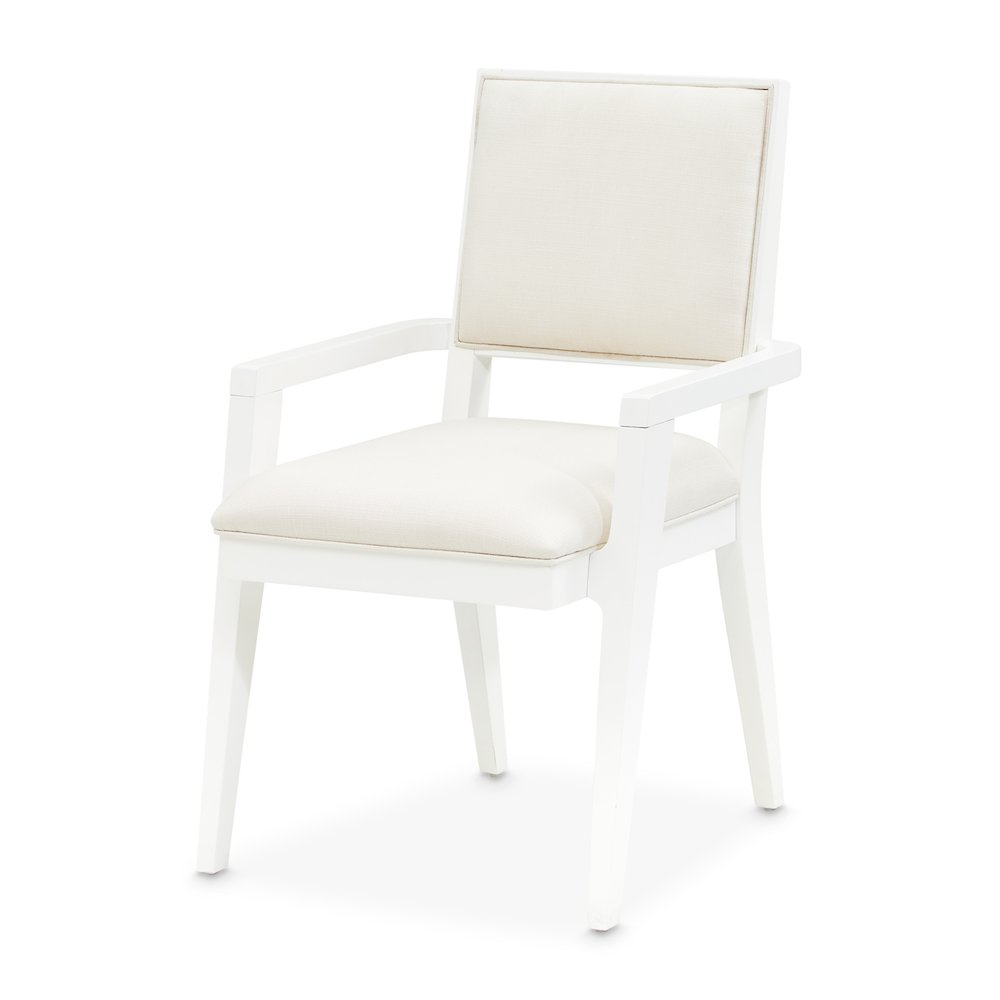 Palm Gate Arm Chair - Cloud White Set of 2
