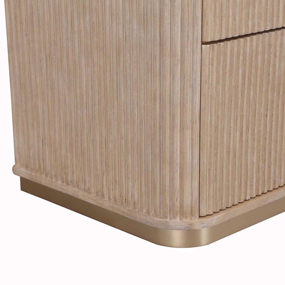 West Kensington 2-Drawer Nightstand - Sea Salt Caramel