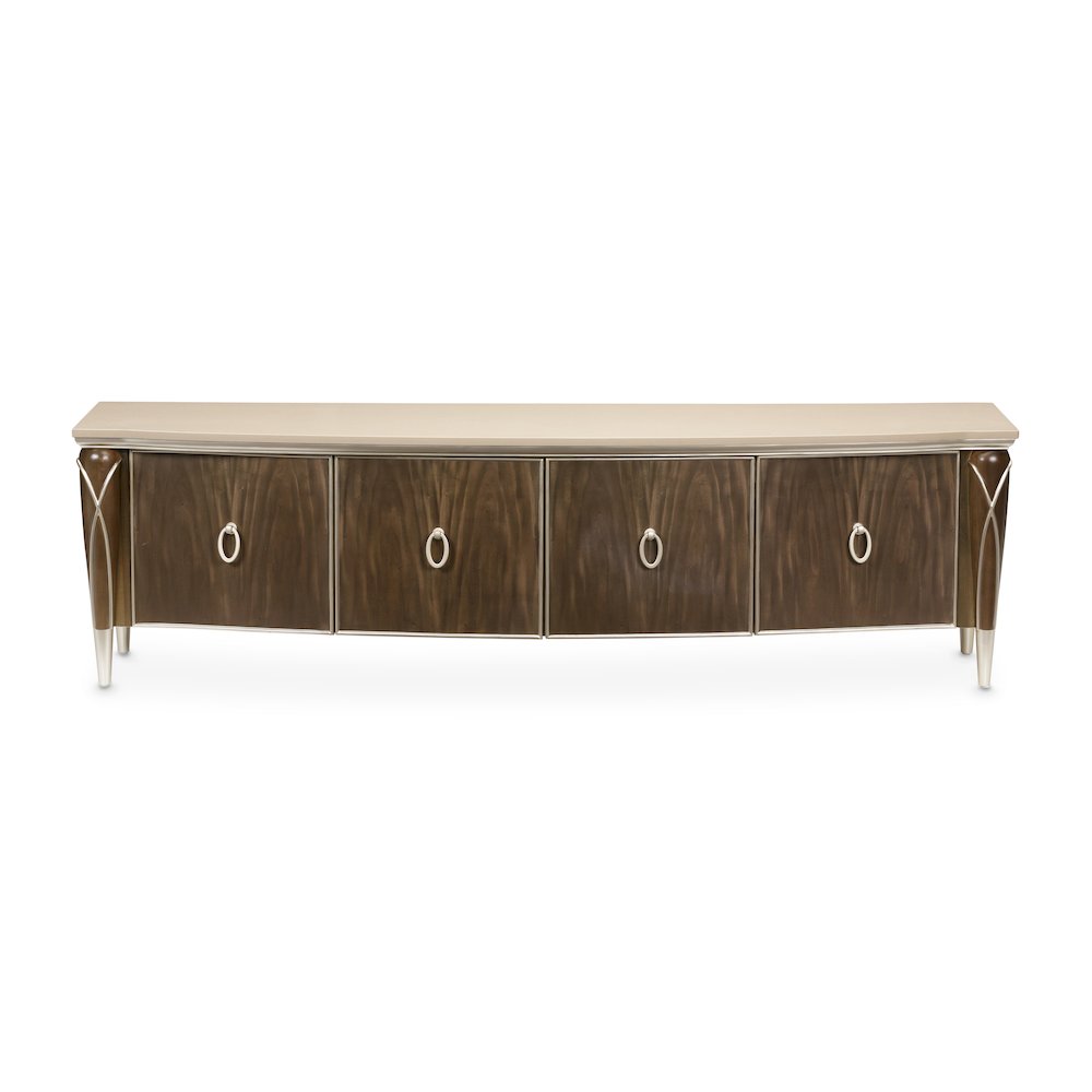Villa Cherie Media Cabinet - Hazelnut