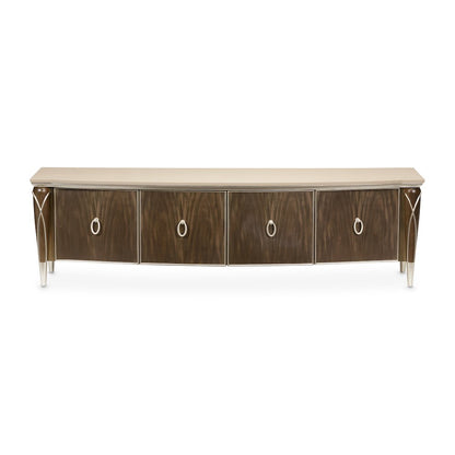 Villa Cherie Media Cabinet - Hazelnut