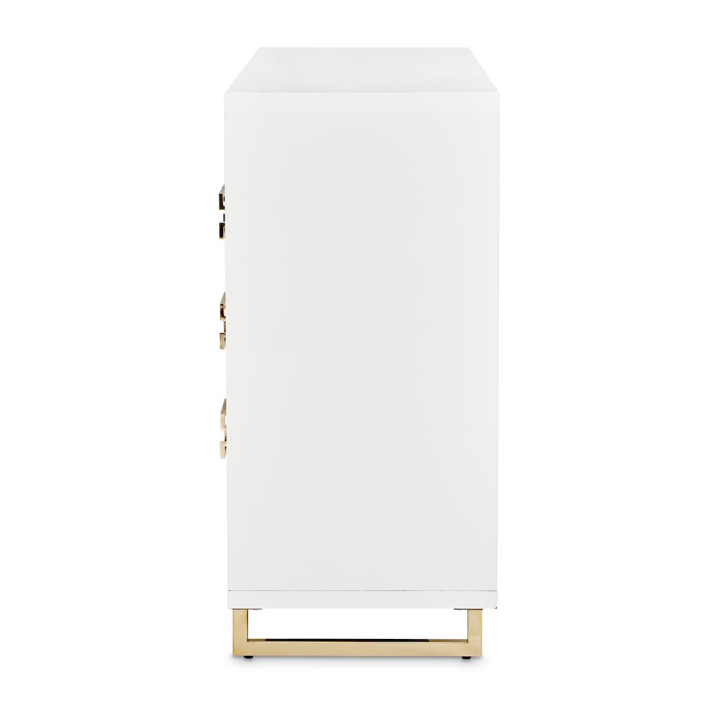 Palm Gate Dresser - Cloud White