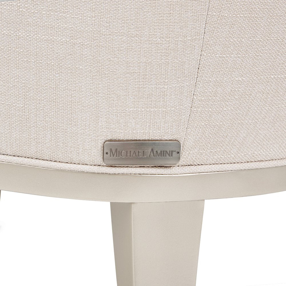 Villa Cherie Accent Chair - Pearl/Caramel