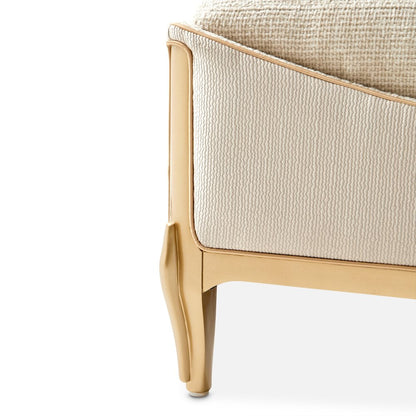 La Terrazza Chaise - Cappuccino/Light Champagne