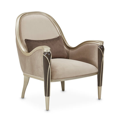 Villa Cherie Accent Chair - Porcini/Hazelnut