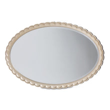 Malibu Crest Oval Wall Mirror - Chardonnay