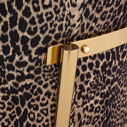 Lisbon Loveseat - Onyx/Gold