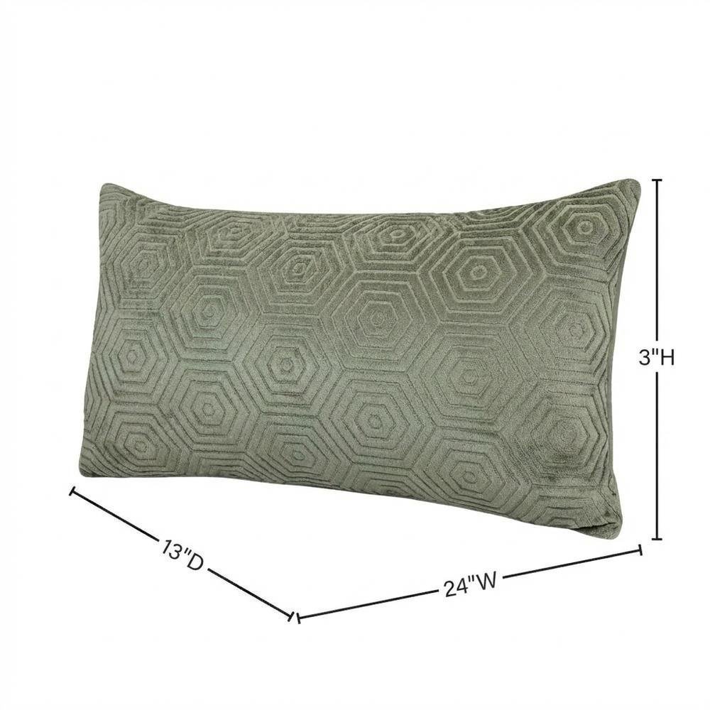 Renue Sutter 13"x24" Oblong Pillow, Set of 2 - Fennel