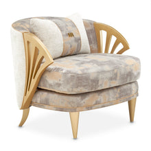 La Terrazza Accent Chair - Cappuccino/Light Champagne