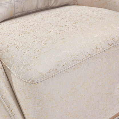 La Rachelle Swivel Chair - Gold Rush/Champagne