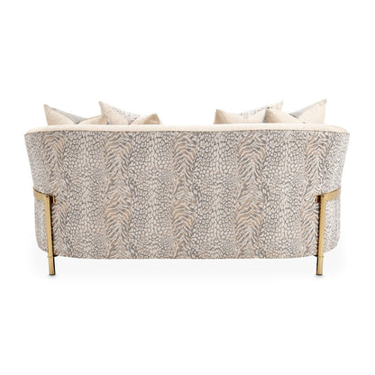 Lisbon Loveseat - Opal/Gold