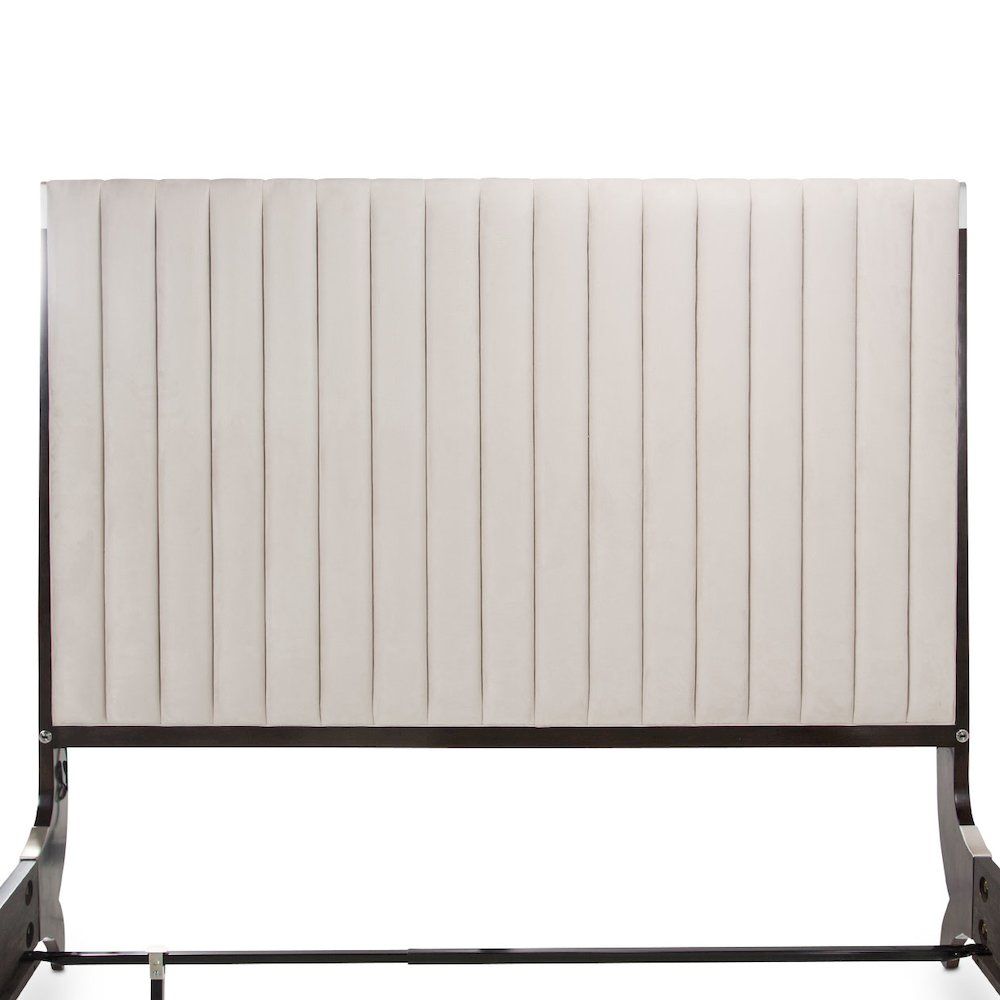 Paris Chic Cal. King Sleigh Bed - Espresso