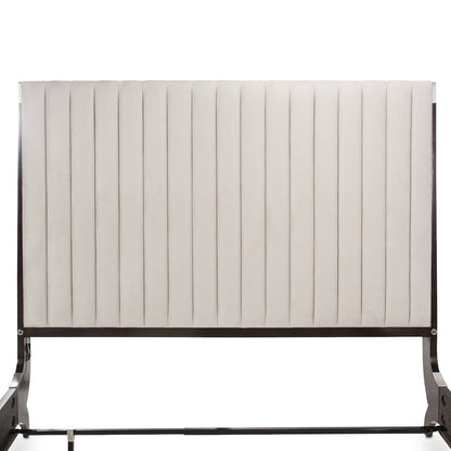 Paris Chic Cal. King Sleigh Bed - Espresso
