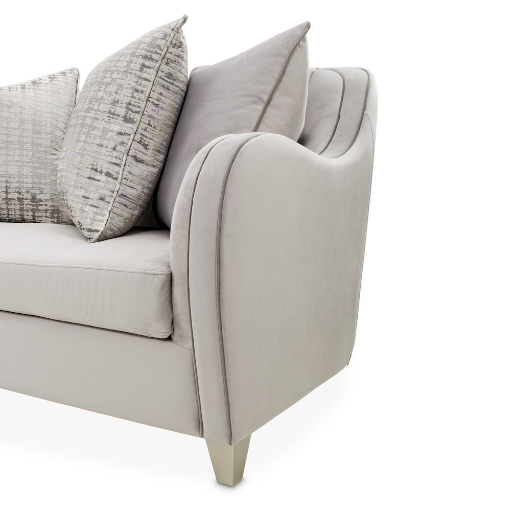 Roxbury Park Velvet Loveseat - Steel/Slate