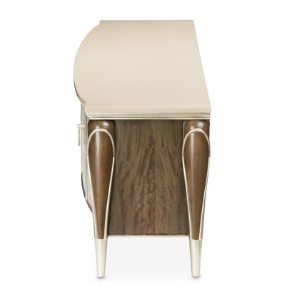 Villa Cherie Media Cabinet - Hazelnut