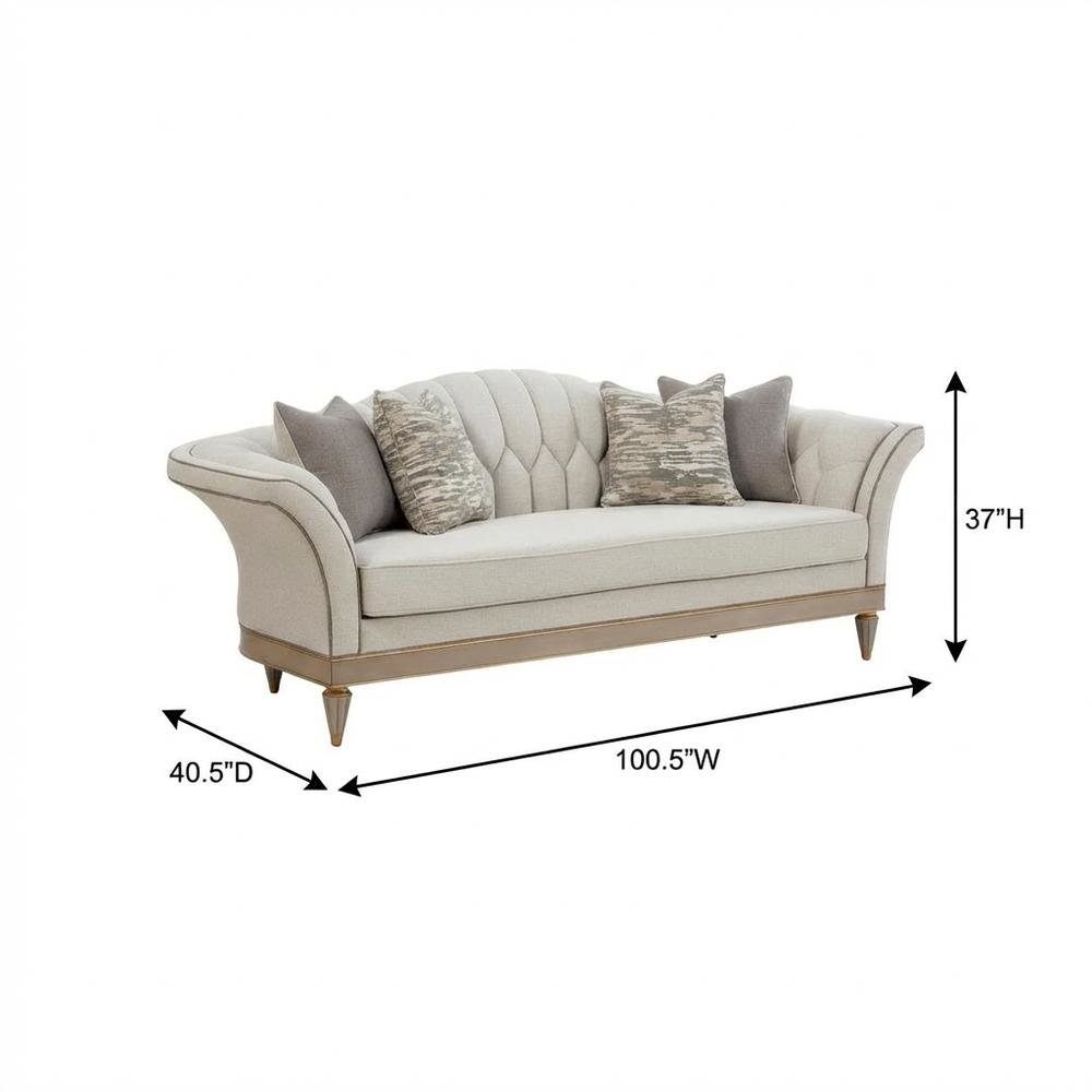 St. Charles Standard Sofa - Dove Gray