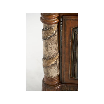 Villa Valencia Sideboard with Mirror - Classic Chestnut