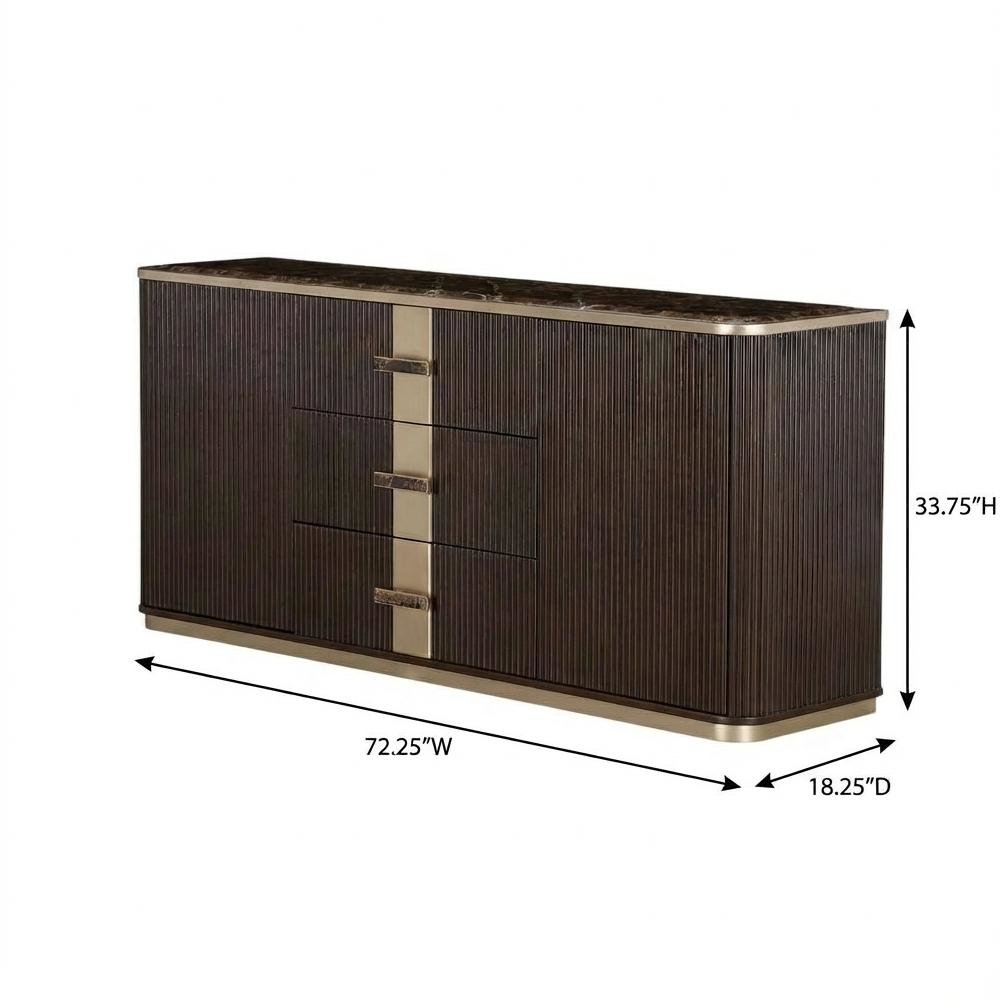 West Kensington Sideboard - Medium Espresso