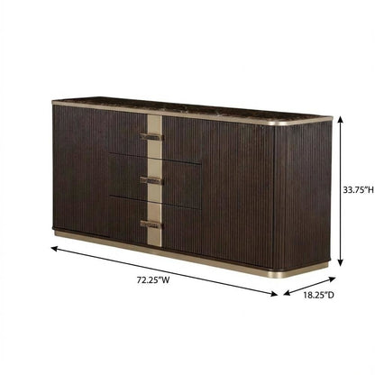West Kensington Sideboard - Medium Espresso