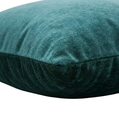 The Smith 20" Square Chenille Pillow, Set of 2 - Teal