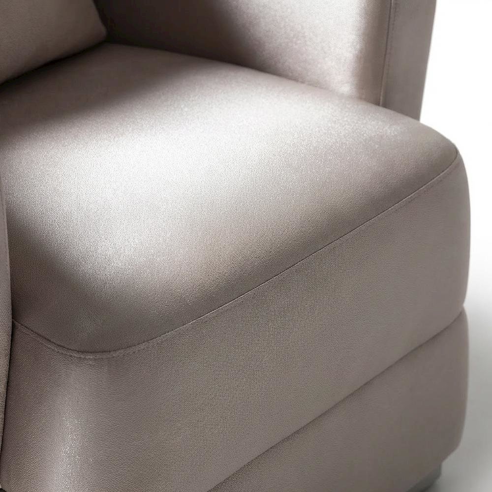 Carmela Accent Chair - Zinc/Silver