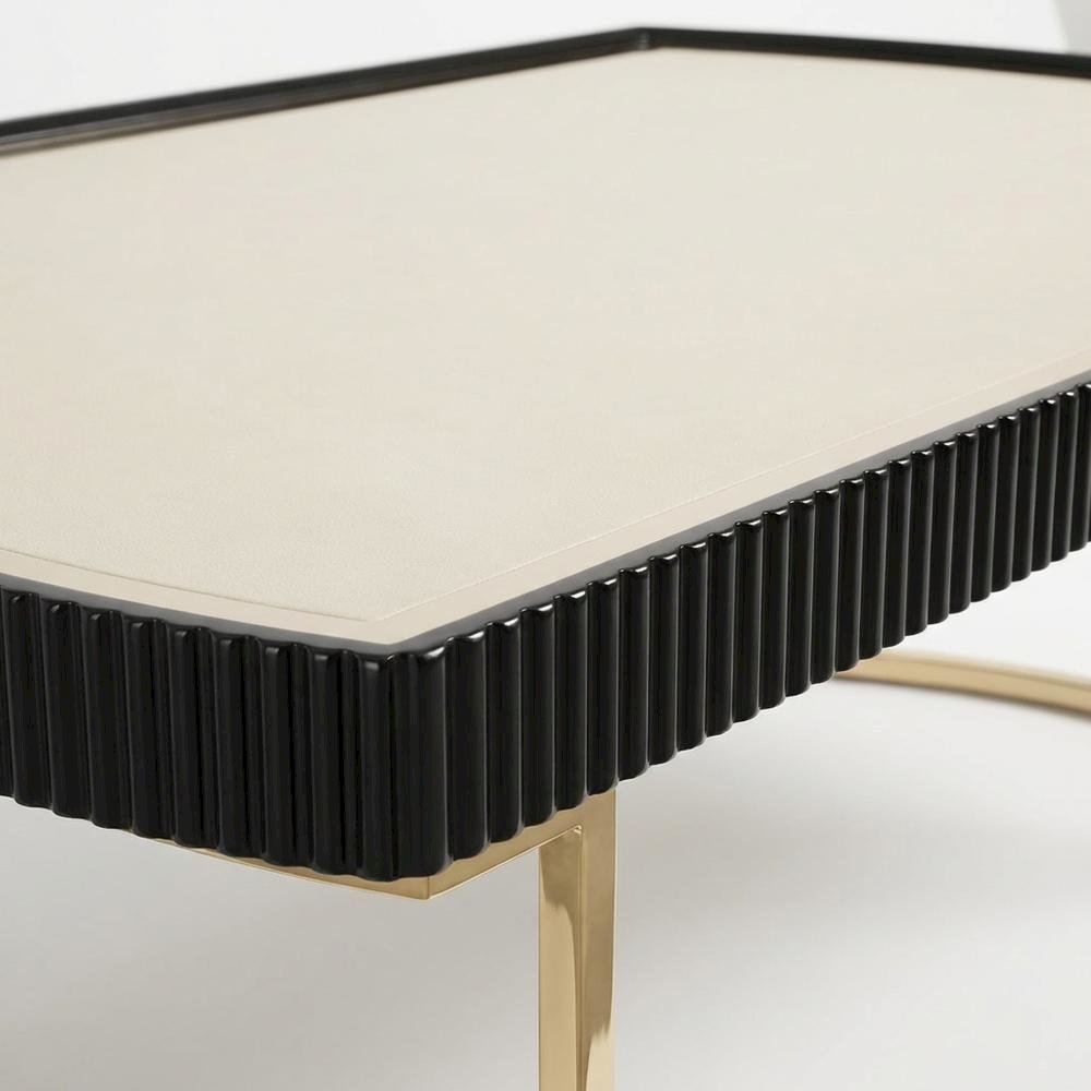 Lisbon Cocktail Table - Silken Matte Black