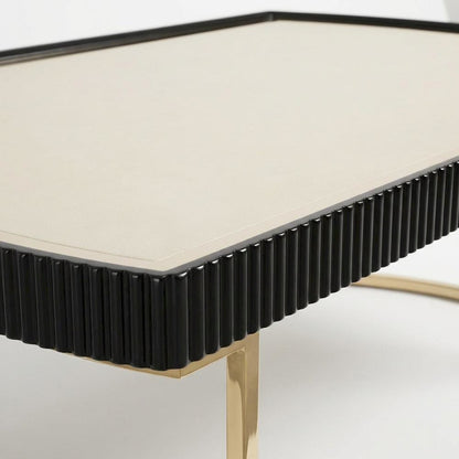 Lisbon Cocktail Table - Silken Matte Black