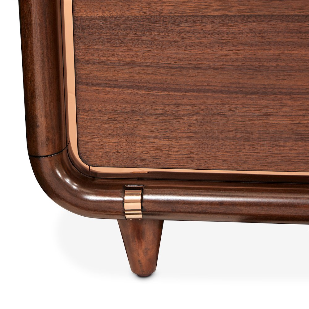Mason Park 5-Drawer Gentlemen's Chest - Umber