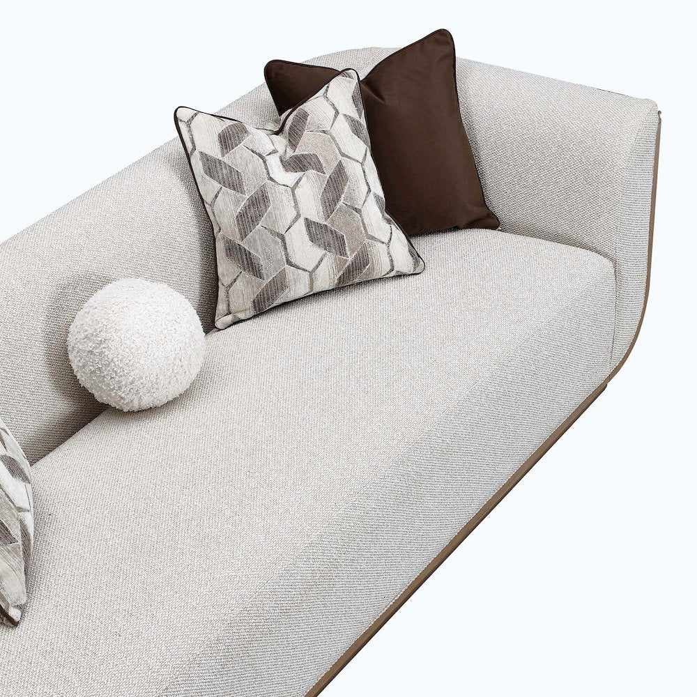 West Kensington Sofa - Buff/Seal Salt Caramel