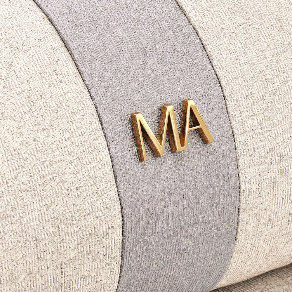 Lisbon Loveseat - Opal/Gold