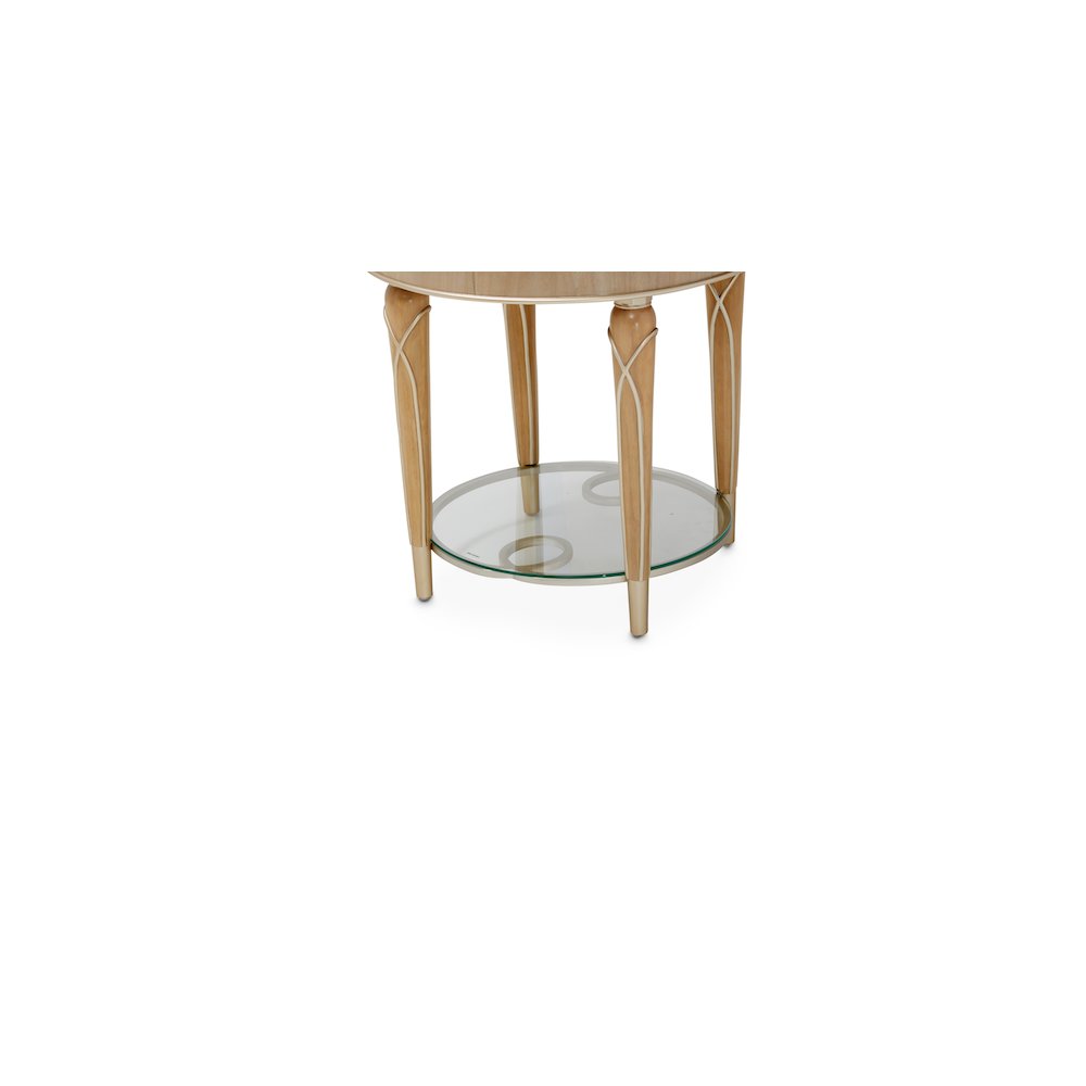 Villa Cherie End Table - Caramel