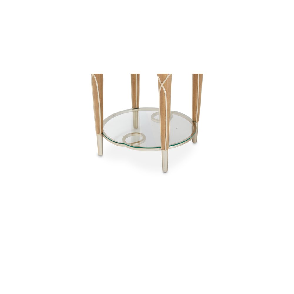 Villa Cherie End Table - Caramel